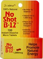 Image of No Shot B-12 1000 mcg Sublingual, Homeopathic