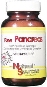 Image of Raw Pancreas Caps