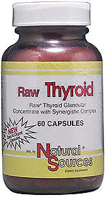 Image of Raw Thyroid Caps