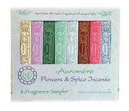 Image of Auromere Flowers & Spice Incense Sample Pack