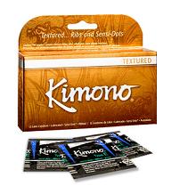 Image of Kimono Textured Condom