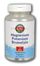 Image of Magnesium Potassium Bromelain 300/99/50 mg