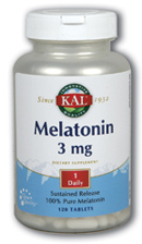 Image of Melatonin 3 mg Sustained Release
