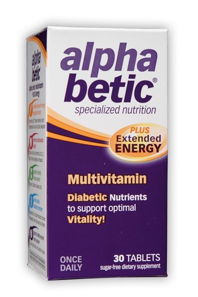 Image of Alpha Betic Multi-Vitamin for Diabetics