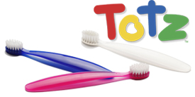 Image of Toothbrush Totz Extra Soft Bristles (18 months & up)