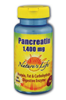 Image of Pancreatin 4X Strength (1400 mg)