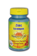 Image of Zinc Lozenges 12.5 mg Orange Mint