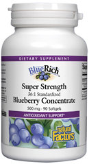 Image of BlueRich Super Strength Blueberry Concentrate 500 mg