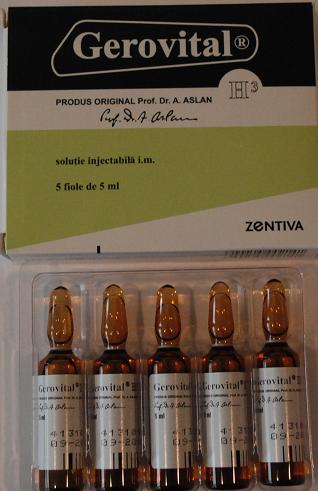 Image of Gerovital GH3 Aslan Original Romanian - Injections