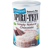 Image of Spiru-Tein Shake Simply Natural Chocolate Unsweetened