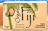 Image of Coconut Oil Soap Bar Organic Awapuhi Seaberry