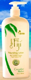 Image of Nourishing Lotion with Coconut Oil for Face & Body Cucumber Melon