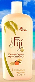 Image of Coconut Oil Organic Lemongrass Tangerine