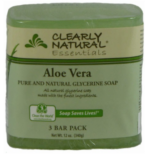 Image of Clearly Natural Glycerine Bar Soaps Aloe Vera