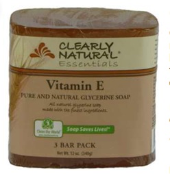 Image of Clearly Natural Glycerine Bar Soaps Vitamin E