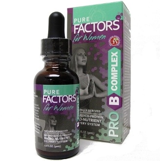 Image of Pure Factors For Women PRO B COMPLEX x 6 bottles