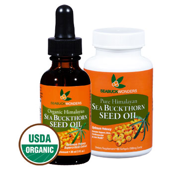 Image of Sea Buckthorn Seed Oil (USDA Organic)