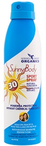 Image of Sunny Body Sport Natural Sunscreen SPF 30 Continuous Spray