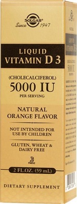 Image of Vitamin D3 5000 IU Liquid Orange