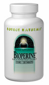 Image of Bioperine, Black Pepper Fruit Extract 10 mg