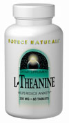 Image of L-Theanine 200 mg Tabs