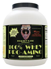 Image of 100% Whey Pro Amino Vanilla Powder