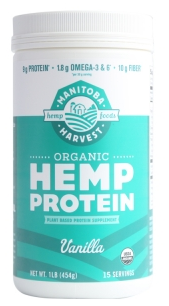 Image of Hemp Protein Powder Organic Vanilla