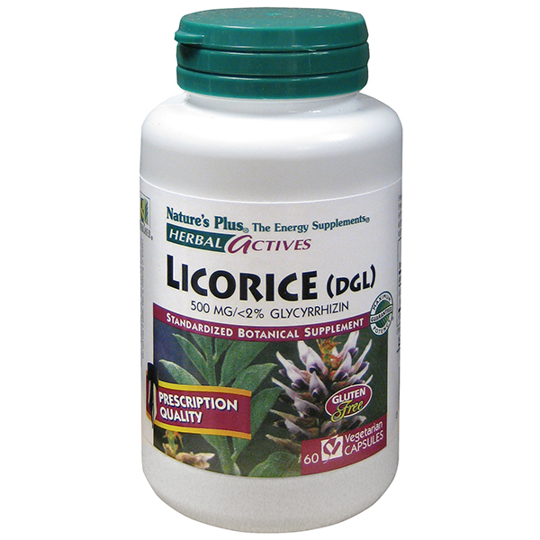 Image of Licorice (DGL) 500 mg, Herbal Actives