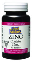 Image of Zinc Chelate 25 mg
