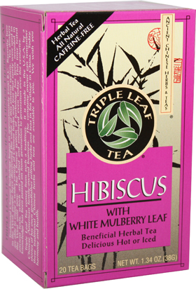 Image of Hibiscus Tea with White Mulberry Leaf