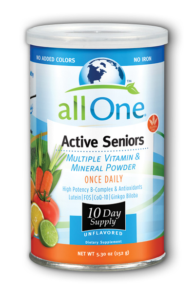 Image of All One Active Seniors Multiple Vitamin & Mineral Powder