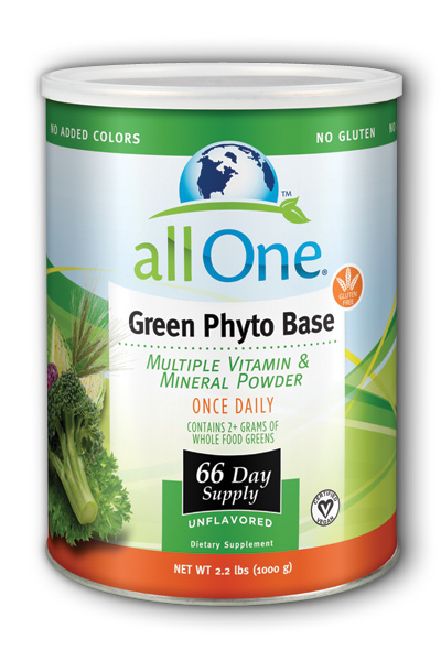 Image of All One Green Phyto Base Multiple Vitamin & Mineral Powder