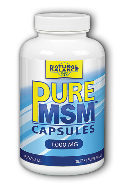 Pure Msm Capsules 1000 Mg 120 Caps Made By Trimedica Natural Balance