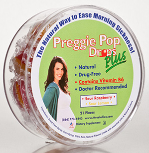 Image of Preggie Pop Drops Plus with B6 Sour