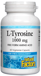 Image of L-Tyrosine 1000 mg (500 mg each)