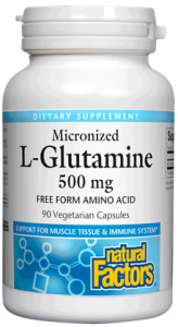 Image of L-Glutamine 500 mg Micronized Capsule