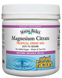 Image of Stress-Relax Magnesium Citrate Powder Tropical