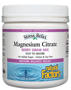 Image of Stress-Relax Magnesium Citrate Powder Berry