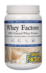 Image of Whey Factors Whey Protein Powder French Vanilla
