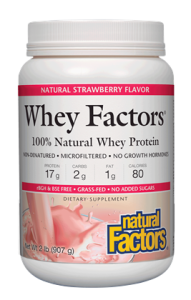 Image of Whey Factors Whey Protein Powder Strawberry