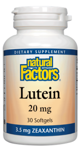 Image of Lutein 20 mg (with Zeaxanthin 3.5 mg)