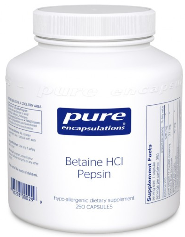Image of Betaine HCl Pepsin 520/21 mg