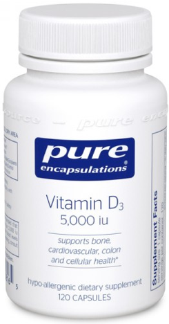 Image of Vitamin D3 125 mcg (5,000 IU)