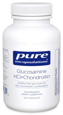 Image of Glucosamine HCl + Chondroitin (shellfish free) 1400/300 mg