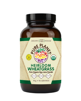 Image of Heirloom Wheatgrass Pure Organic Raw Juice POWDER