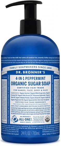 Image of Sugar Soap Liquid Organic Peppermint