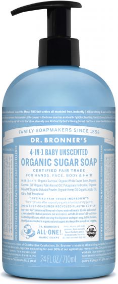 Image of Sugar Soap Liquid Organic Baby Unscented