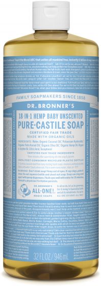 Image of Pure Castile Soap Liquid Organic Baby Unscented
