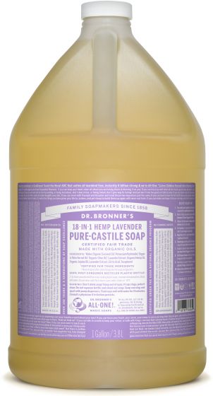 Image of Pure Castile Soap Liquid Organic Lavender