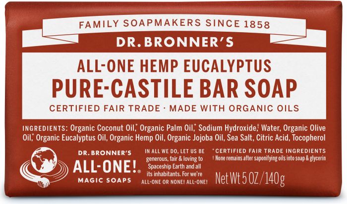 Image of Pure Castile Bar Soap Organic Eucalyptus